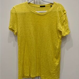 ATM Anthony Thomas Melillo Bright Yellow Short Sleeve Tee
